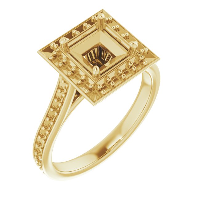 14k Yellow Gold