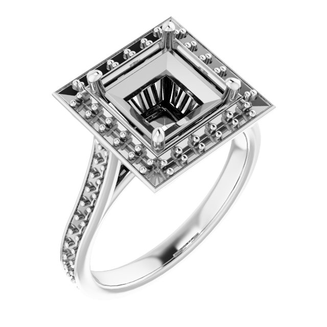 Halo-Style Ring
