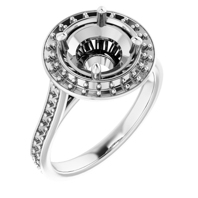 Halo-Style Ring
