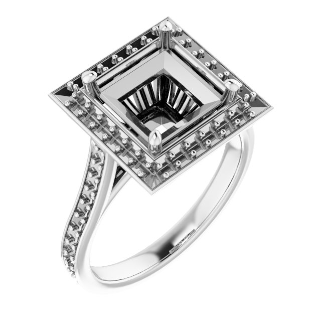 Halo-Style Ring