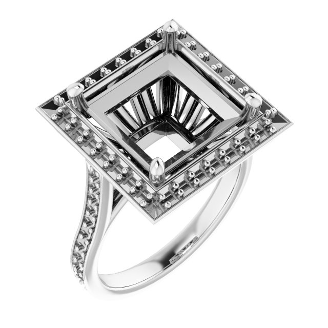 Halo-Style Ring