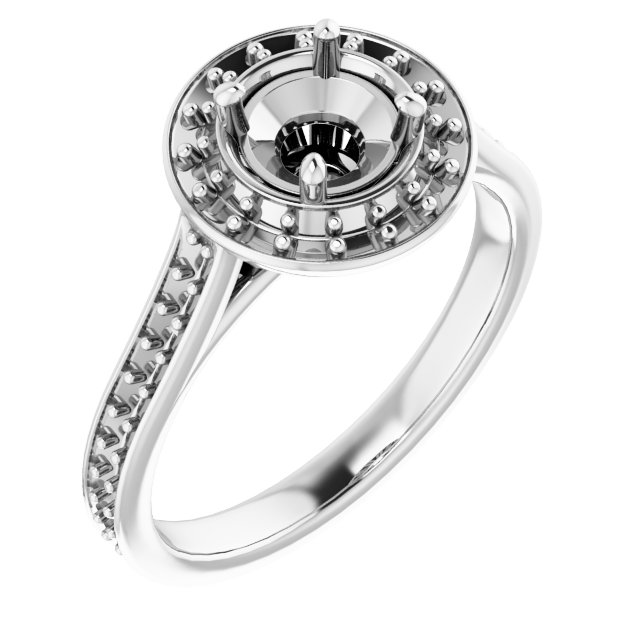 Halo-Style Ring
