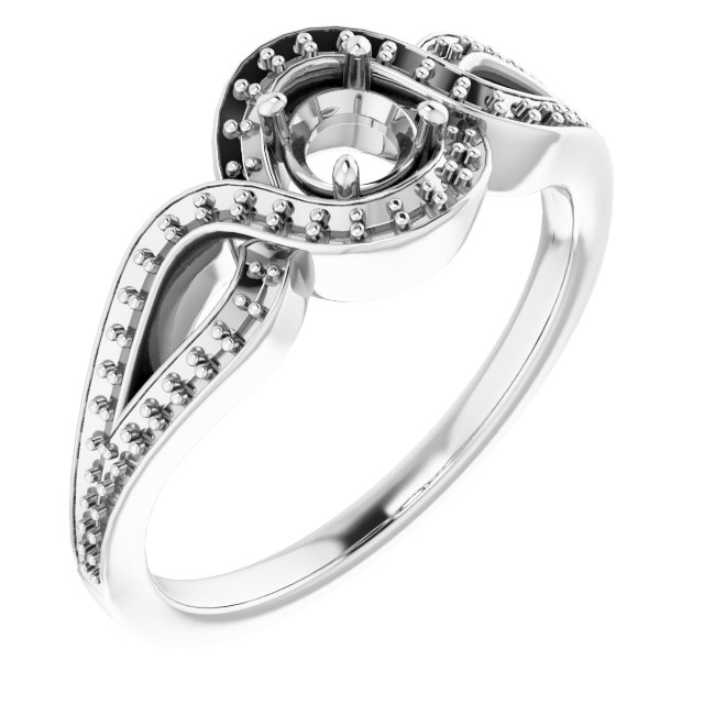 Halo-Style Engagement Ring
