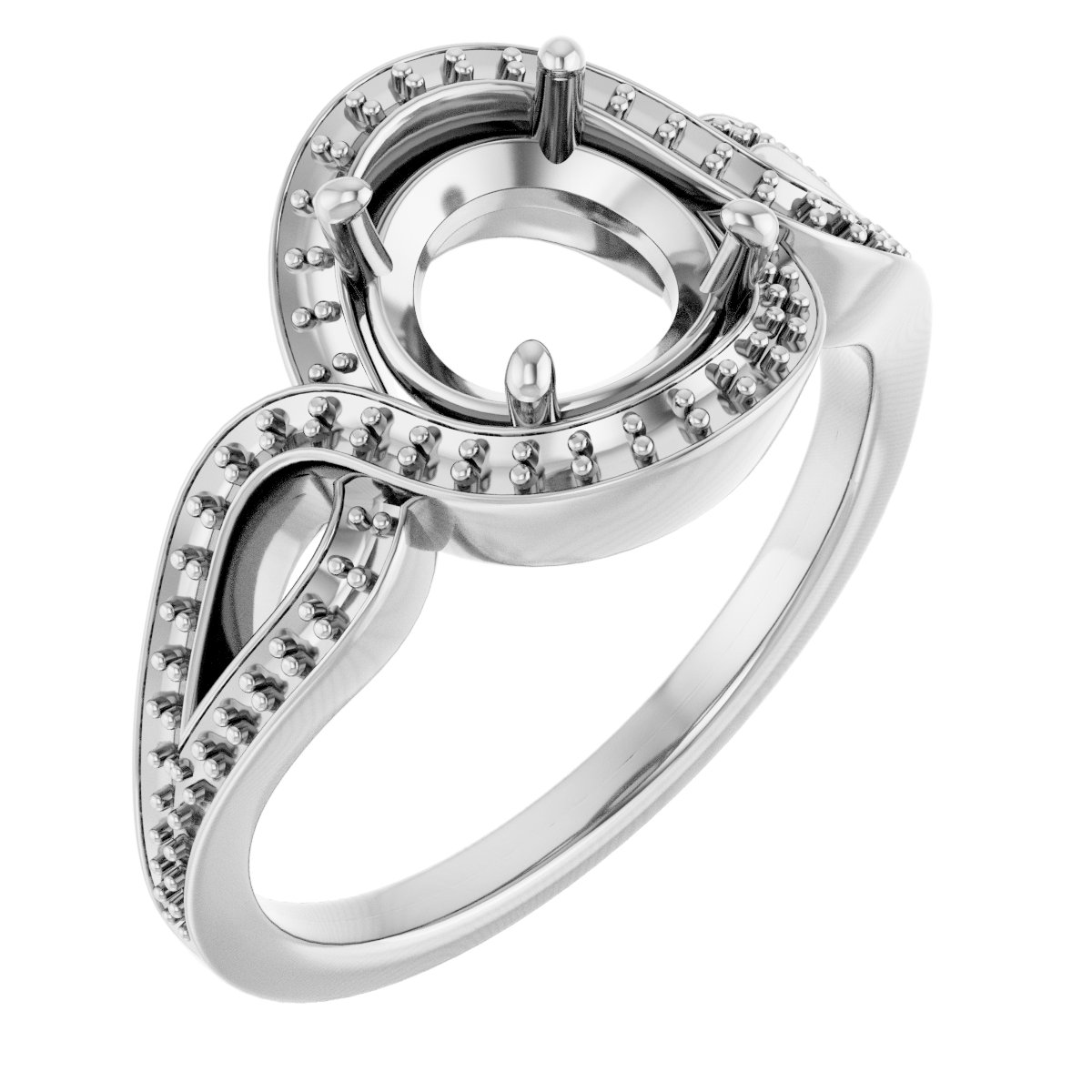 Halo-Style Engagement Ring