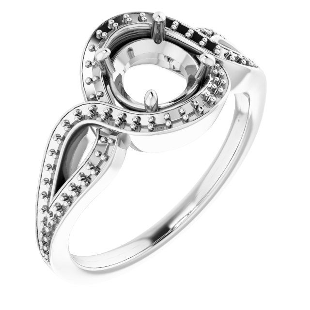 Halo-Style Engagement Ring