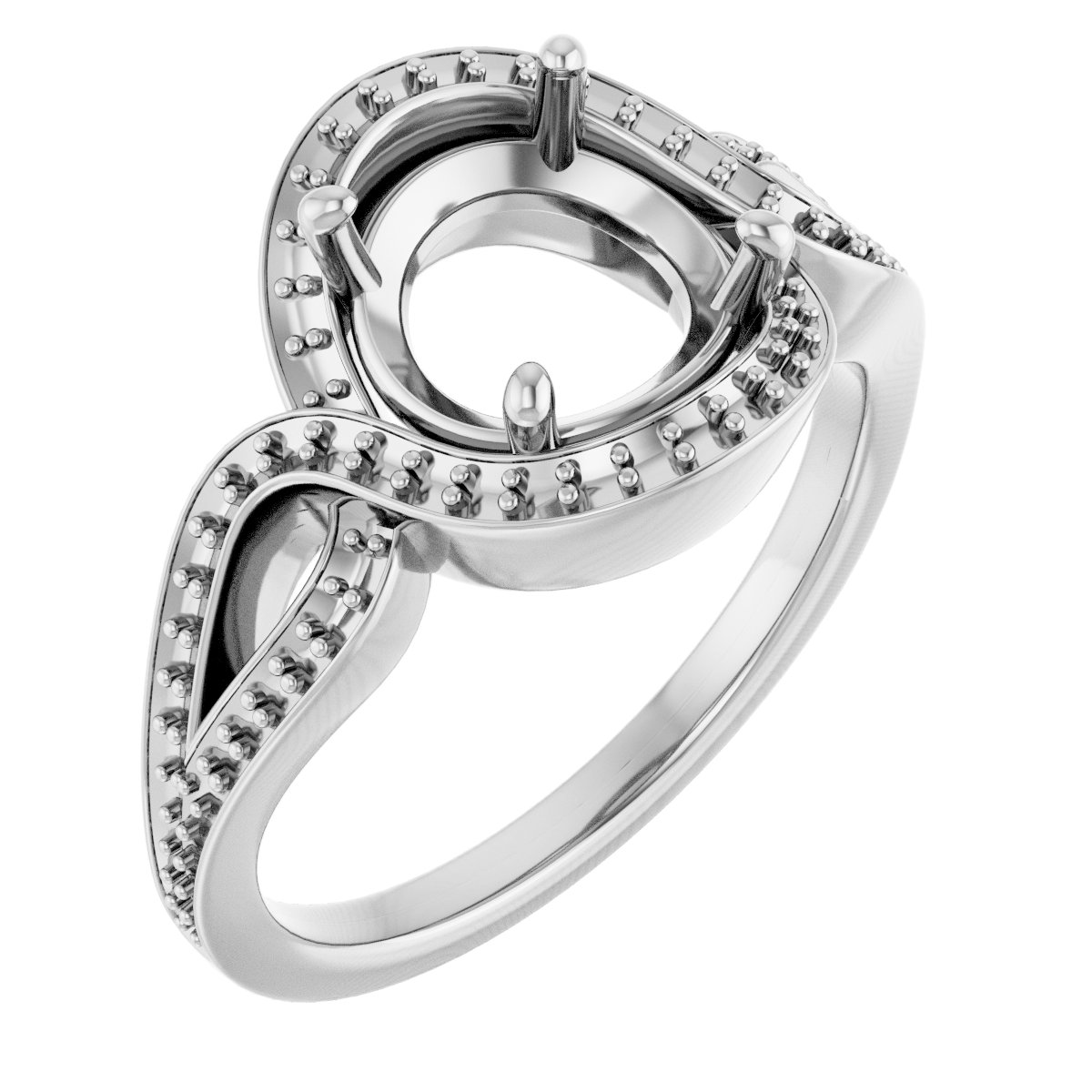 Halo-Style Engagement Ring