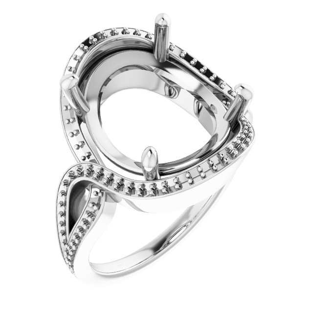Halo-Style Engagement Ring