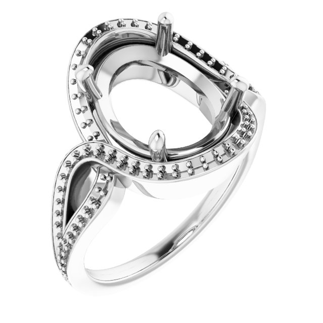 Halo-Style Engagement Ring