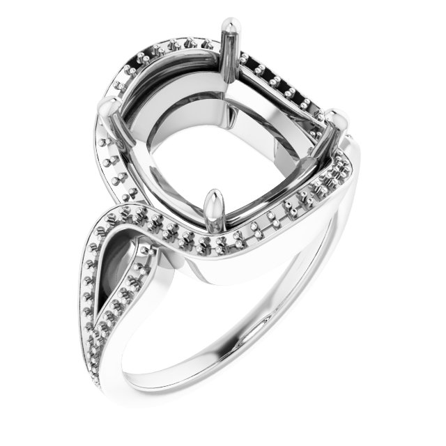 Halo-Style Engagement Ring