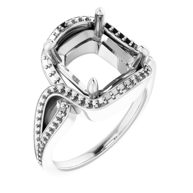 Halo-Style Engagement Ring