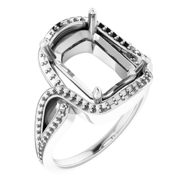 Halo-Style Engagement Ring