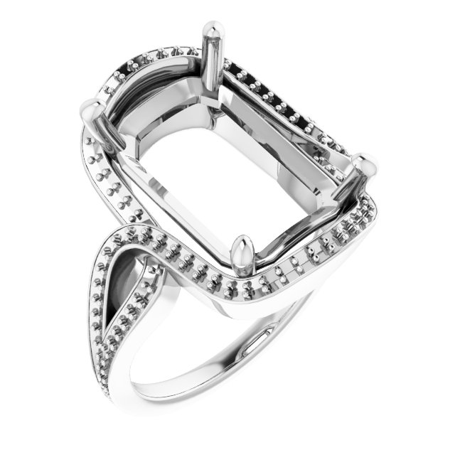 Halo-Style Engagement Ring