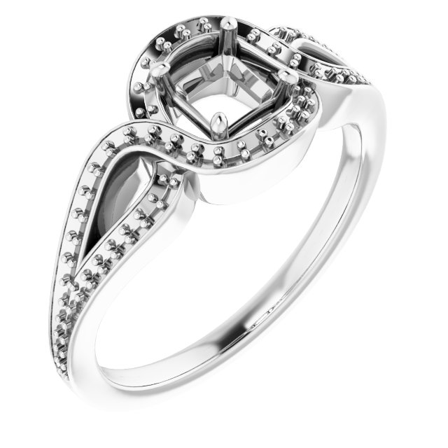 Halo-Style Engagement Ring