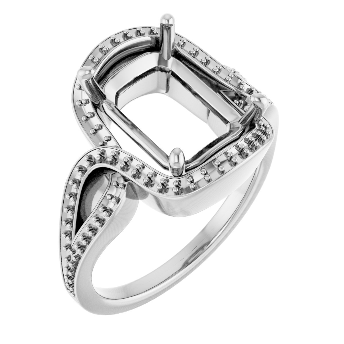 Halo-Style Engagement Ring