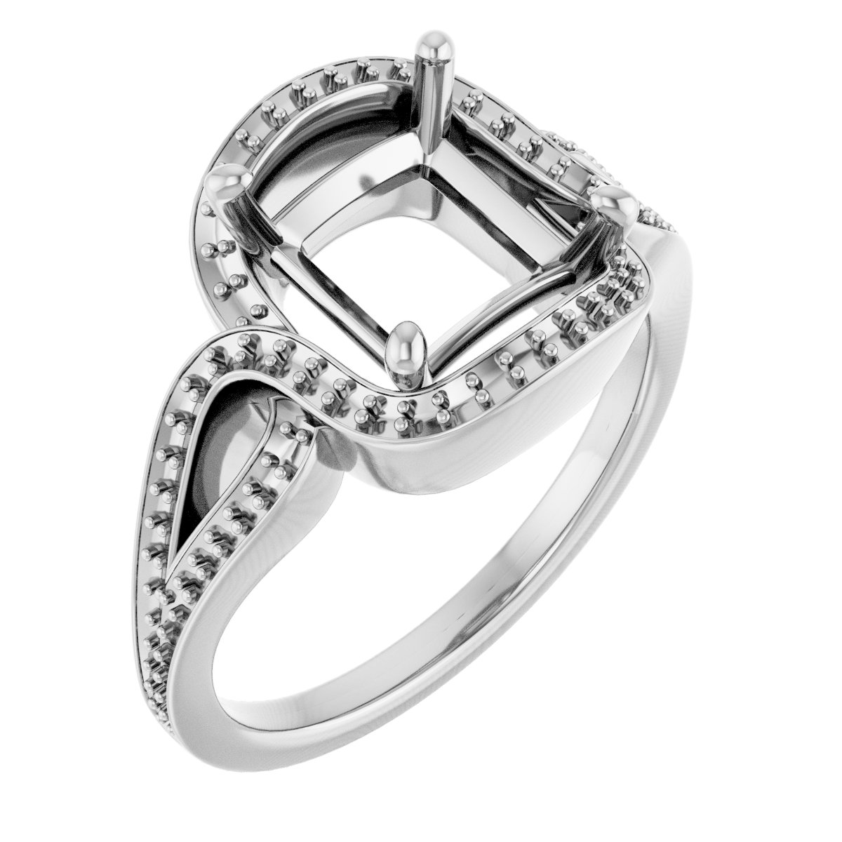 Halo-Style Engagement Ring
