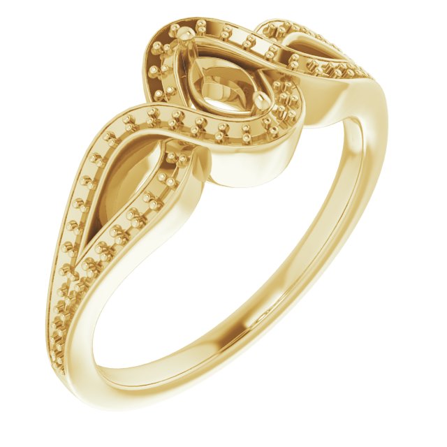 14k Yellow Gold