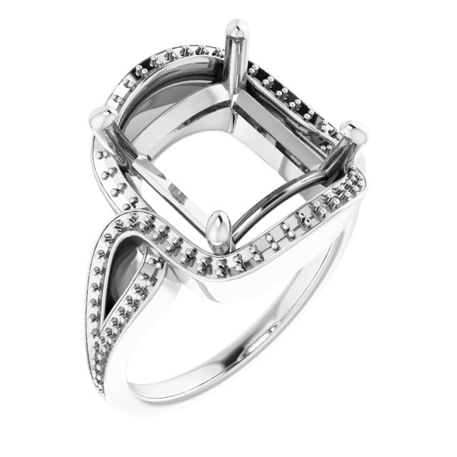 Halo-Style Engagement Ring