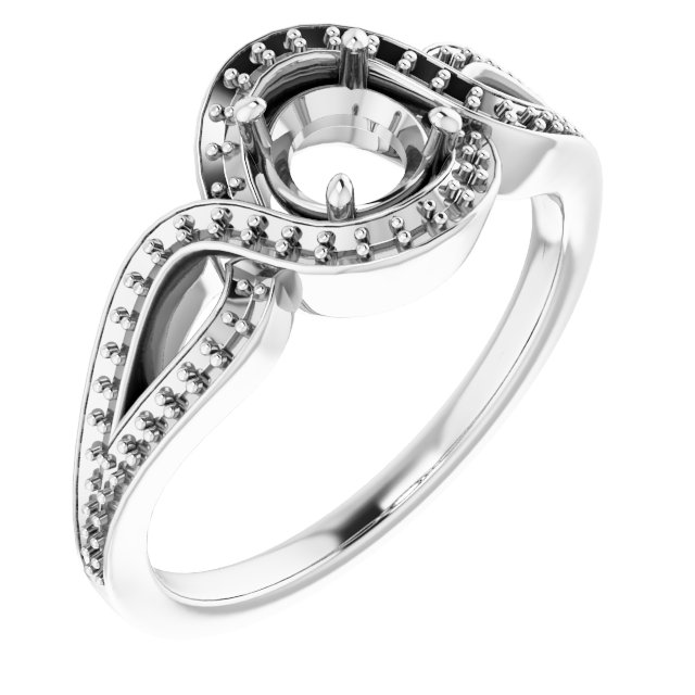 Halo-Style Engagement Ring