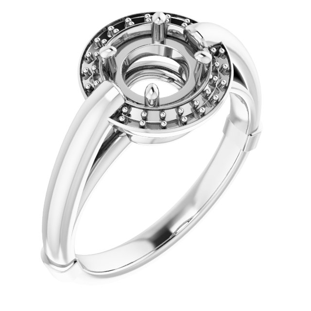 Halo-Style Ring