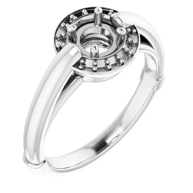 Halo-Style Ring
