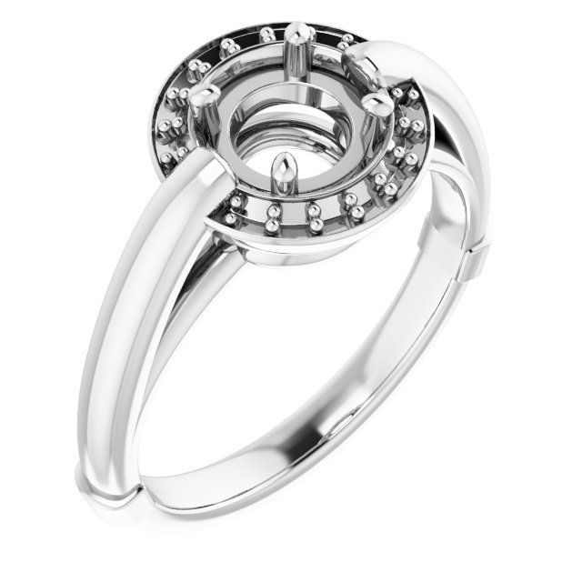 Halo-Style Ring