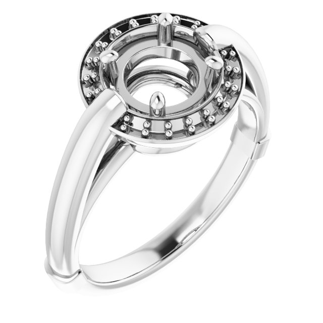 Halo-Style Ring