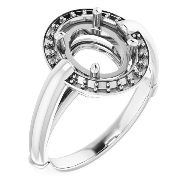 Halo-Style Ring