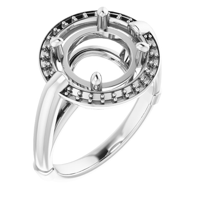 Halo-Style Ring
