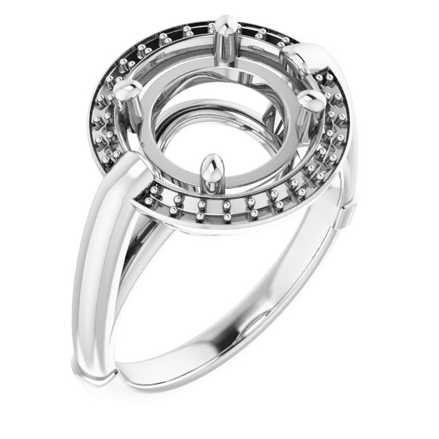 Halo-Style Ring