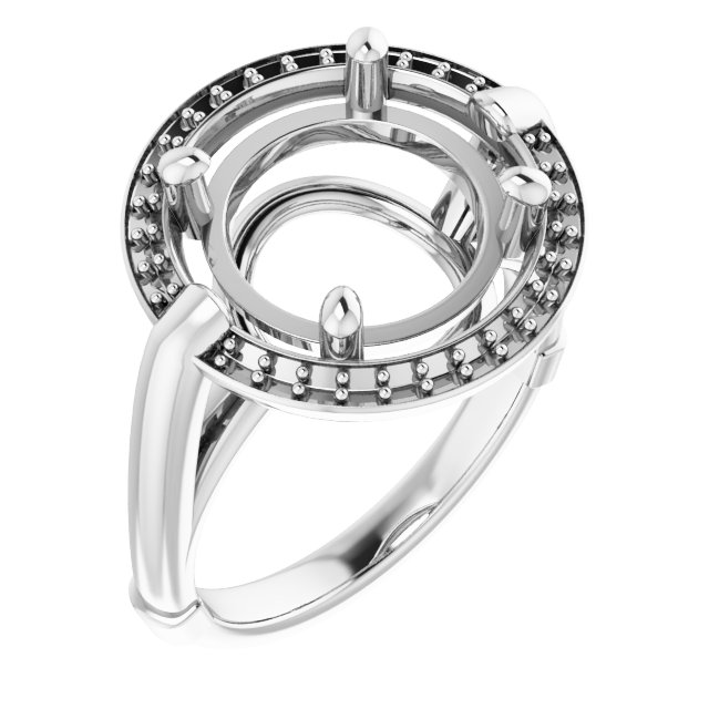 Halo-Style Ring
