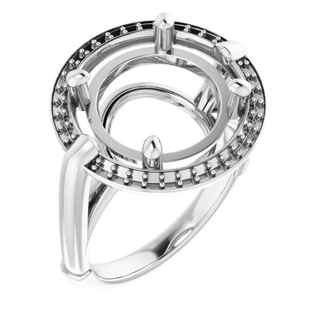 Halo-Style Ring