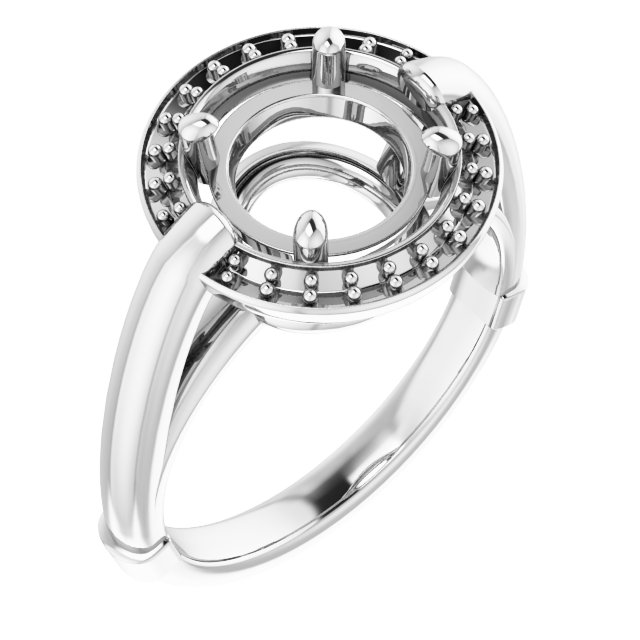 Halo-Style Ring