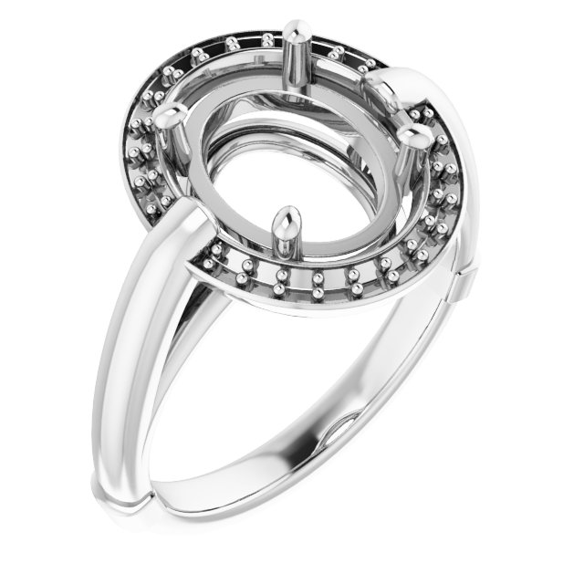 Halo-Style Ring