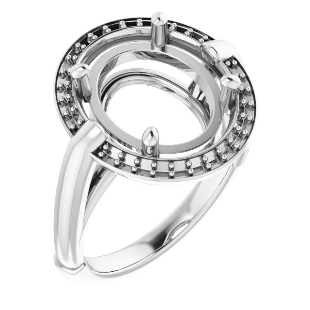 Halo-Style Ring