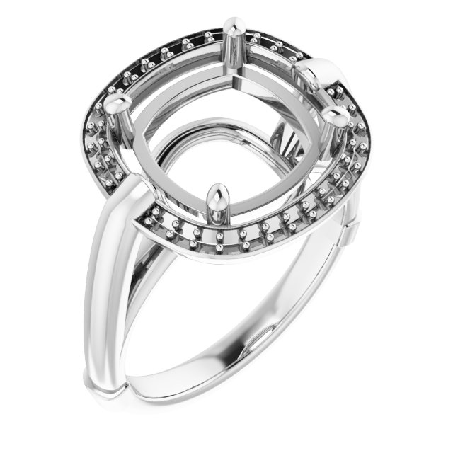 Halo-Style Ring