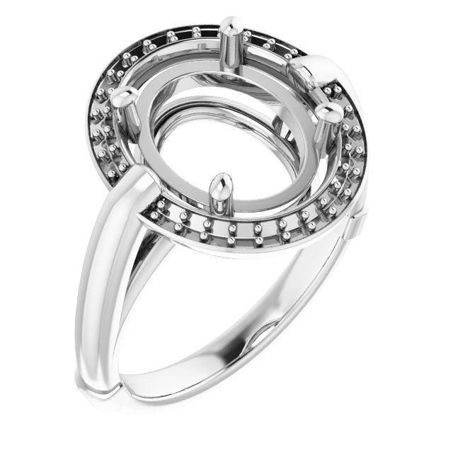 Halo-Style Ring