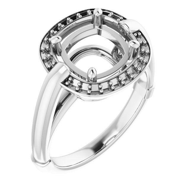 Halo-Style Ring