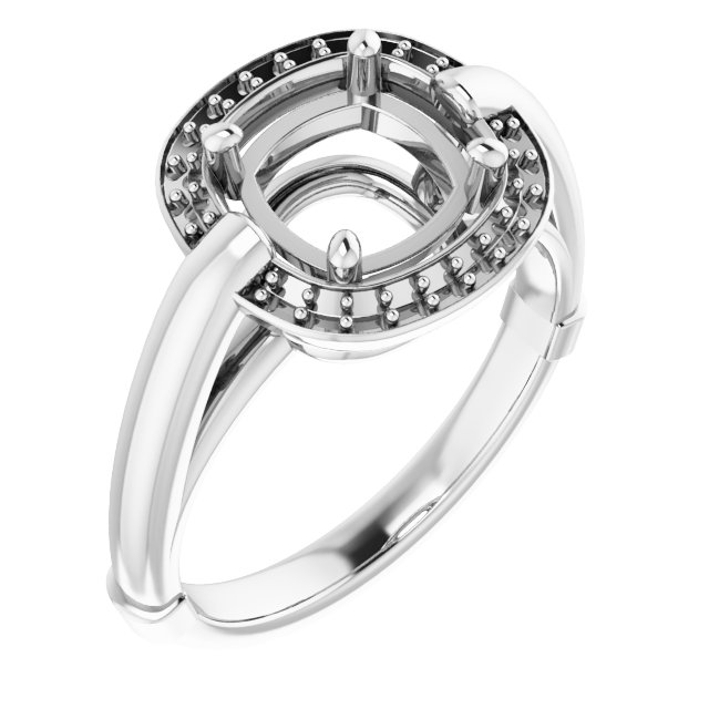 Halo-Style Ring
