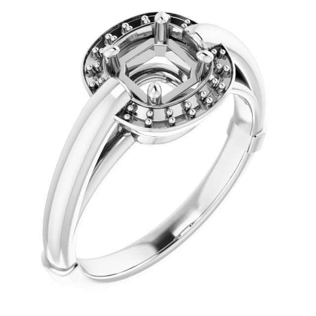Halo-Style Ring