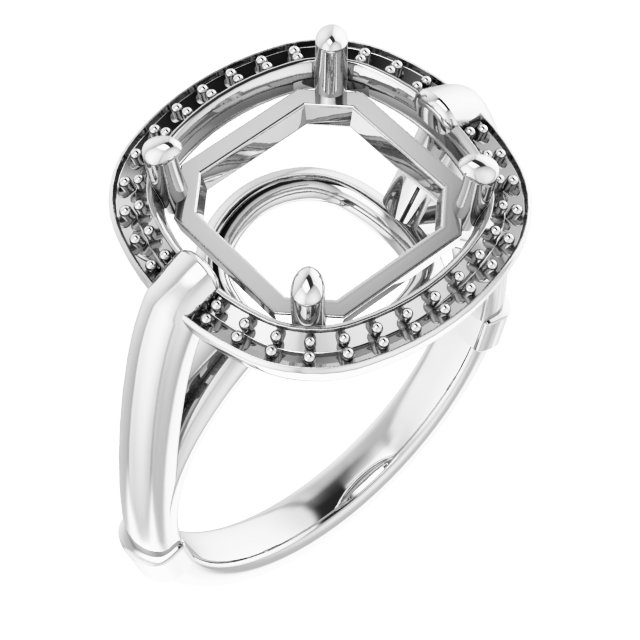 Halo-Style Ring