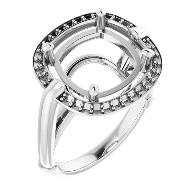 Halo-Style Ring