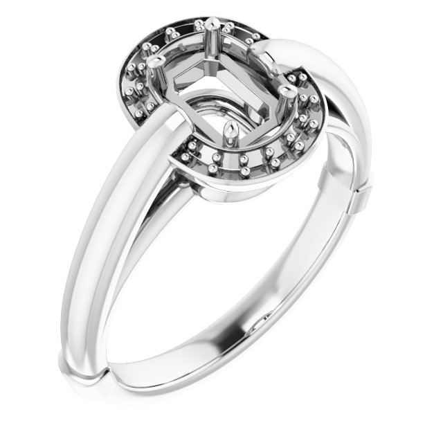 Halo-Style Ring