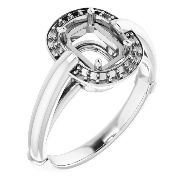 Halo-Style Ring