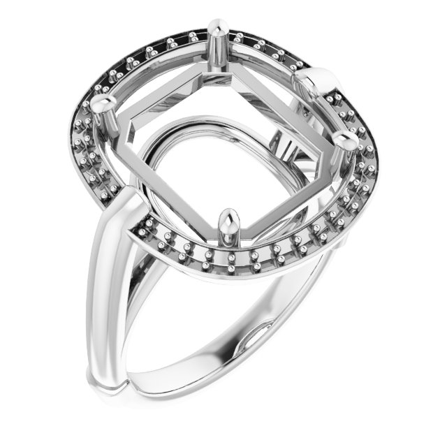 Halo-Style Ring