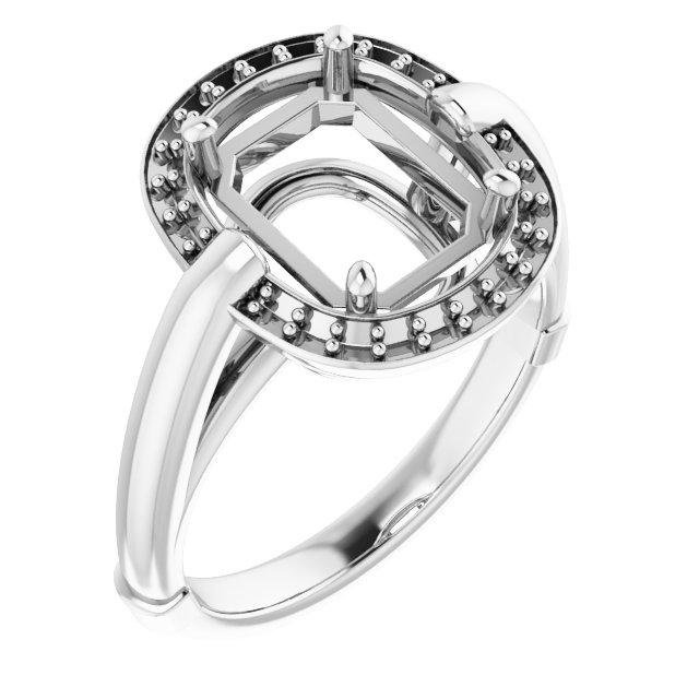 Halo-Style Ring