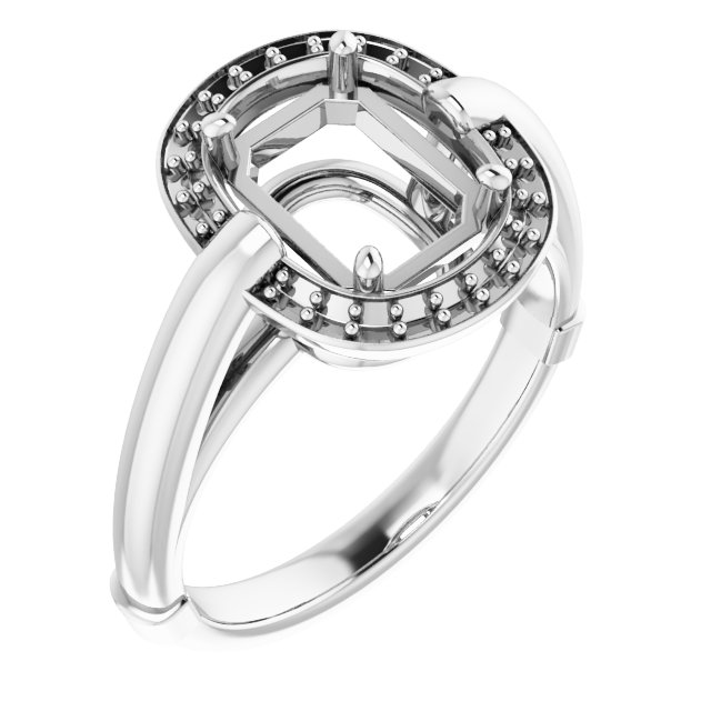 Halo-Style Ring