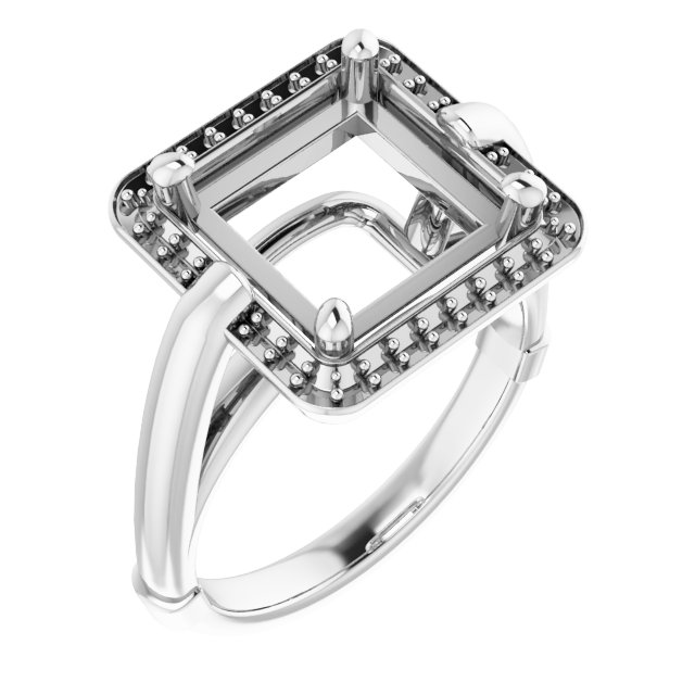 Halo-Style Ring
