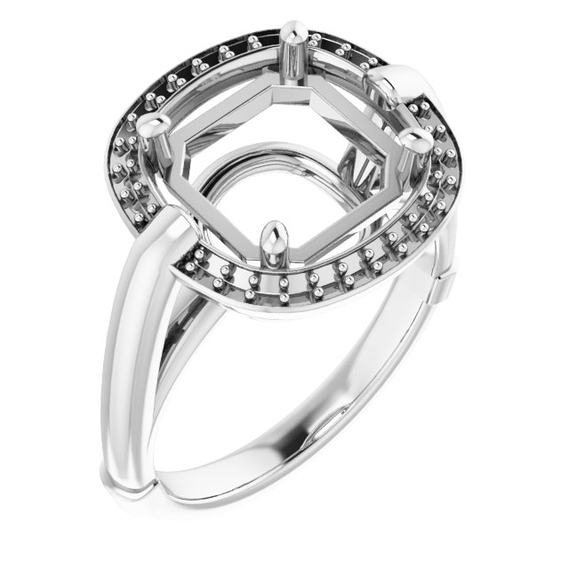 Halo-Style Ring