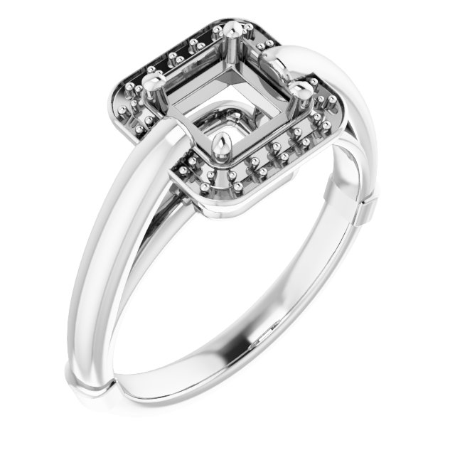 Halo-Style Ring