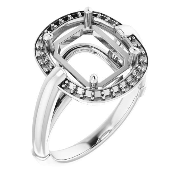 Halo-Style Ring